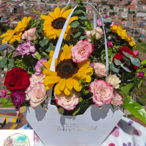Cartera de Flores Premium